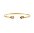 Load image into Gallery viewer, Petite drop bracelet gold light silk
