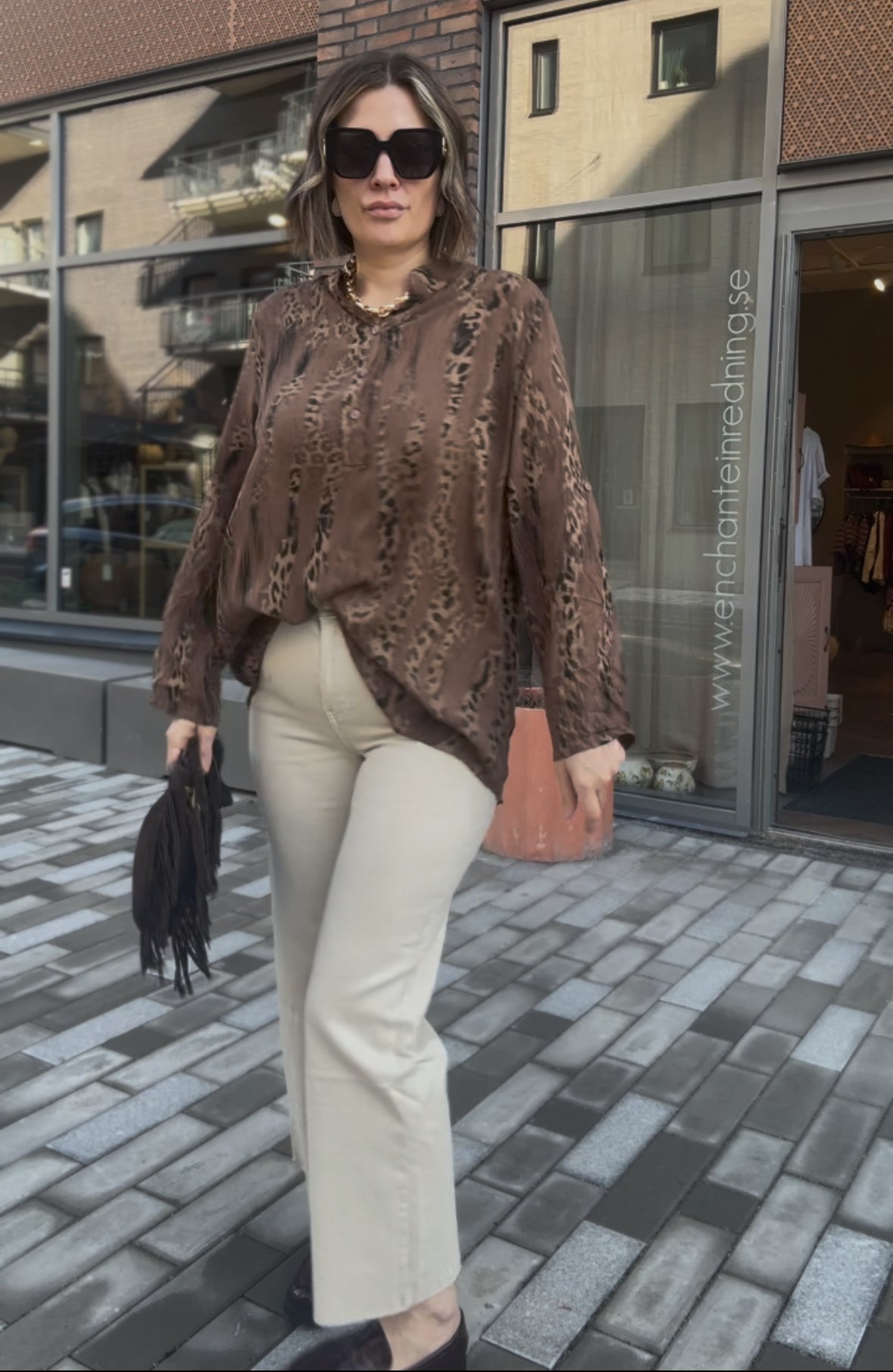 Folyrose jeans creme/beige