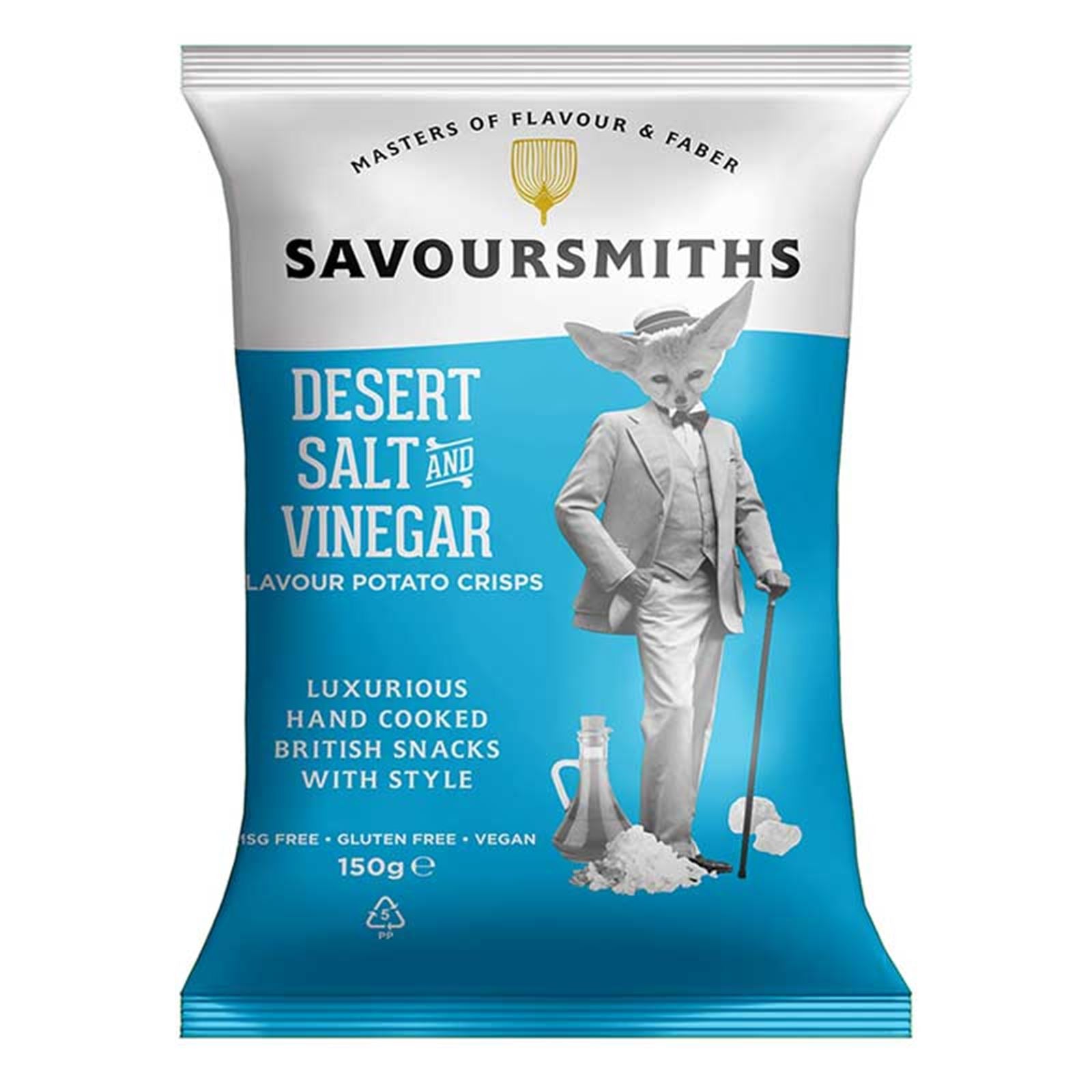 Desert salt & vinägerchips 150g