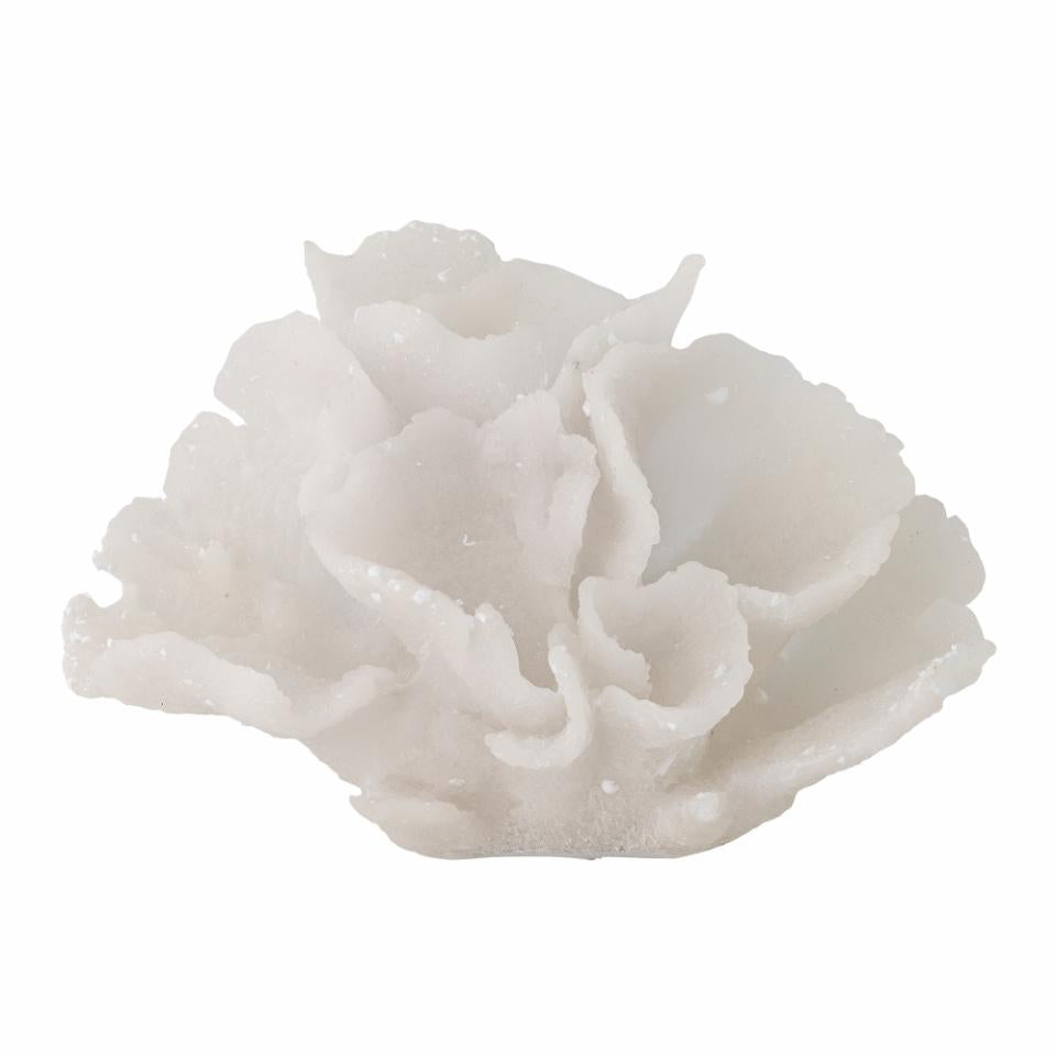 Rosenia Deco, White, Polyresin