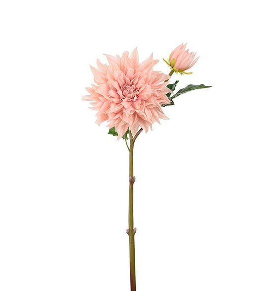 Dahlia soft pink 70 cm real touch