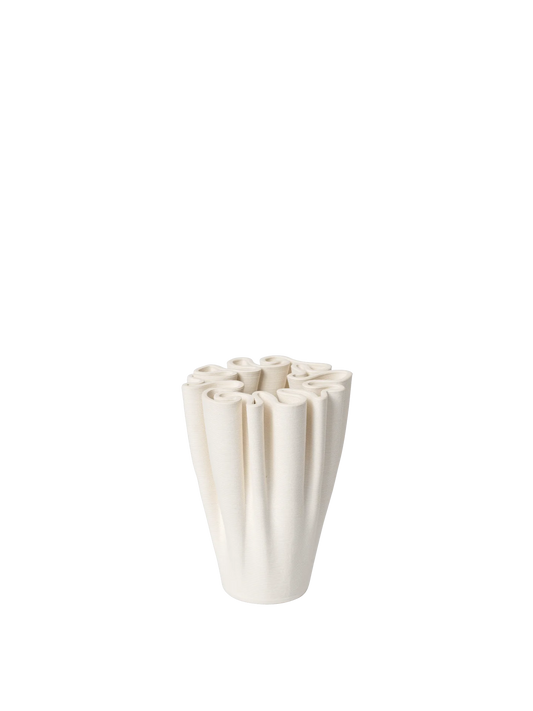 Dedali Vase Off White Small