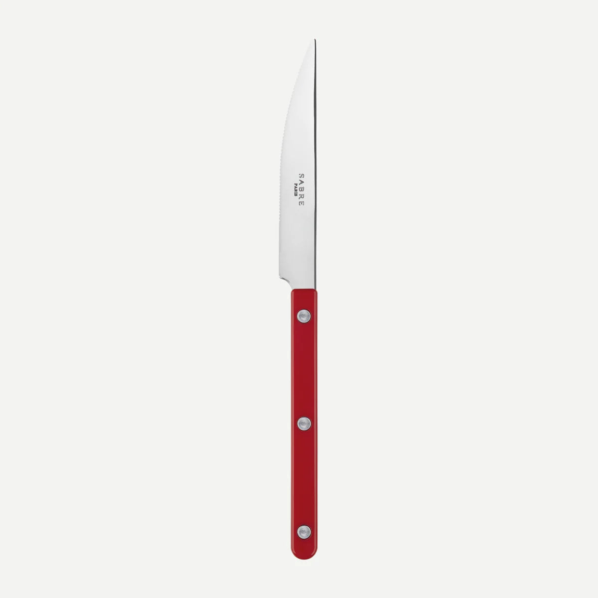 Sabre Paris Middagskniv shiny Bistrot Solid, Red