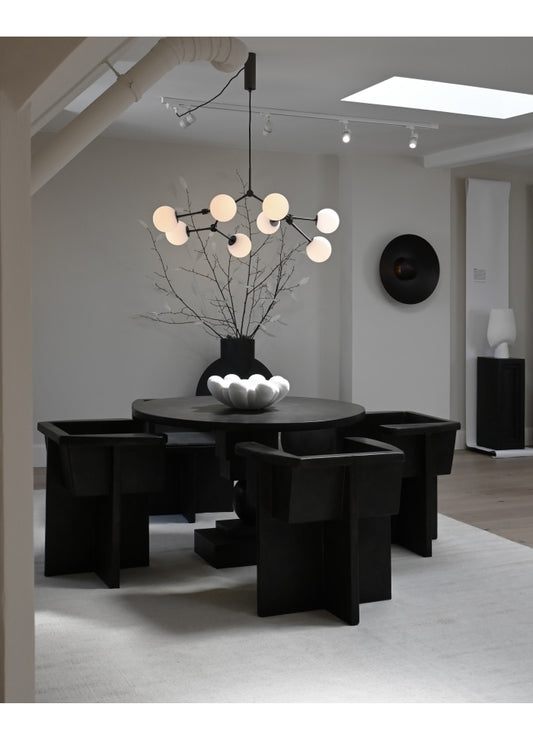 Drop Chandelier Bulp, Mini - Grey