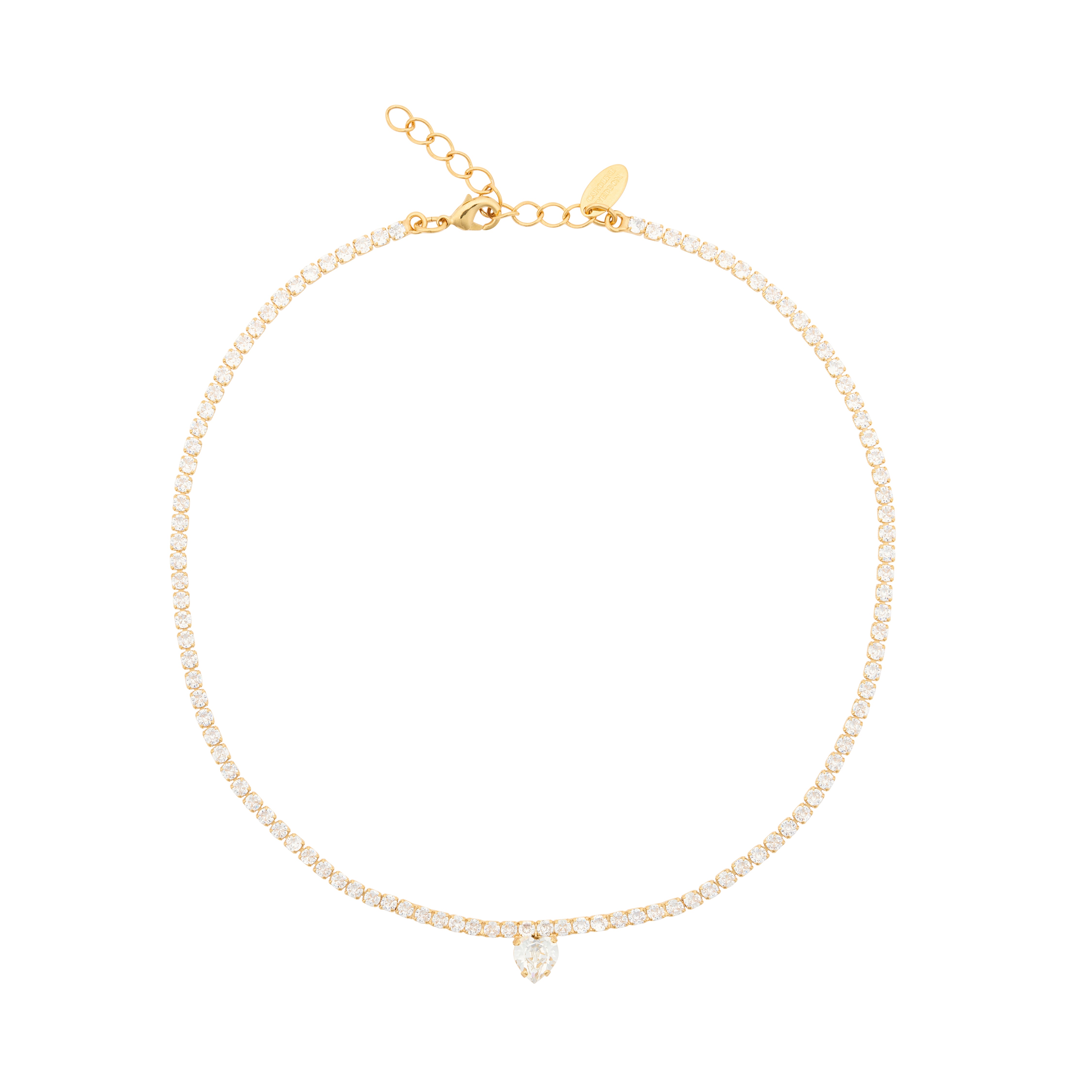 LOVE EDIT NECKLACE / CRYSTAL