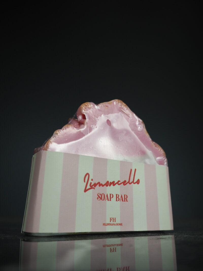 SEKLET Striped soap bar pink limoncello