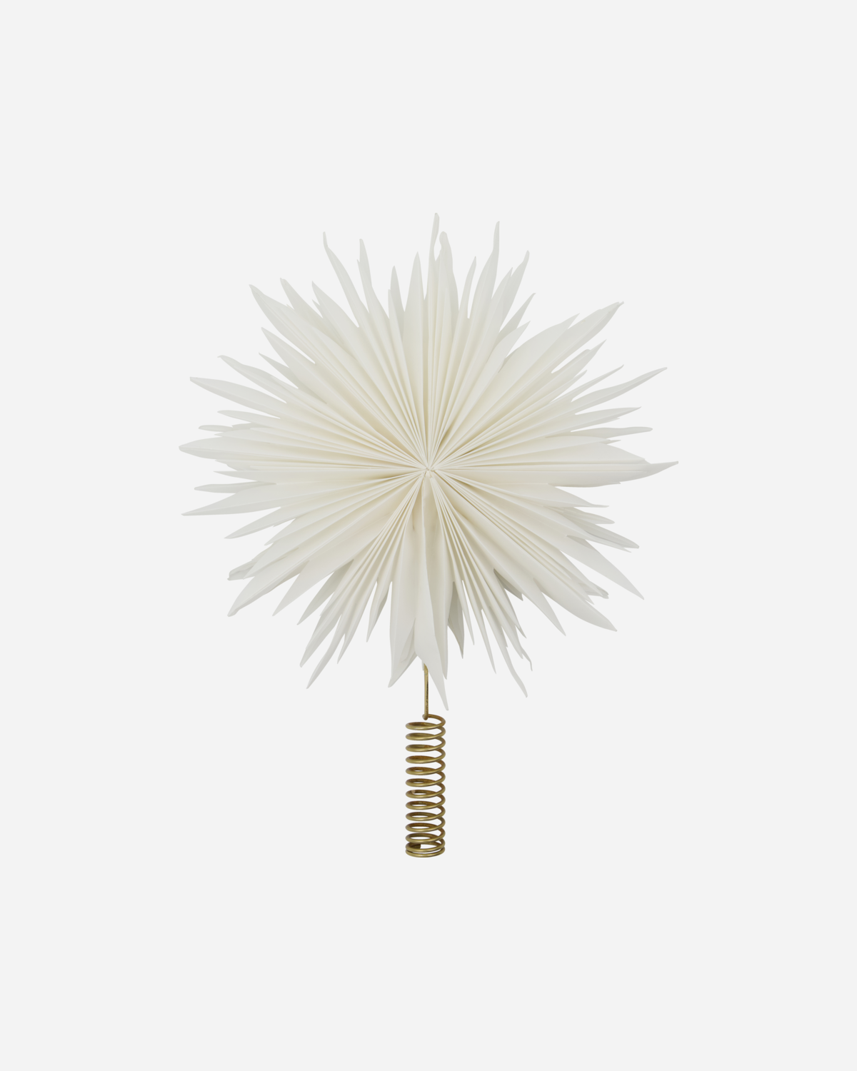 Top star w. LED
White Brass finish