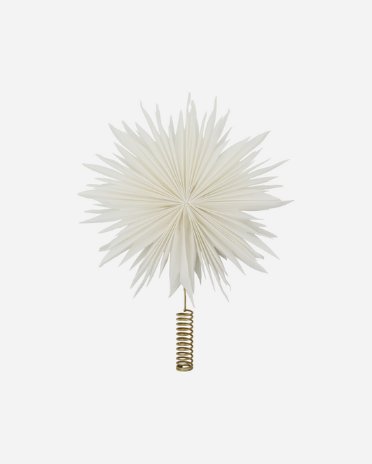 Top star w. LED
White Brass finish