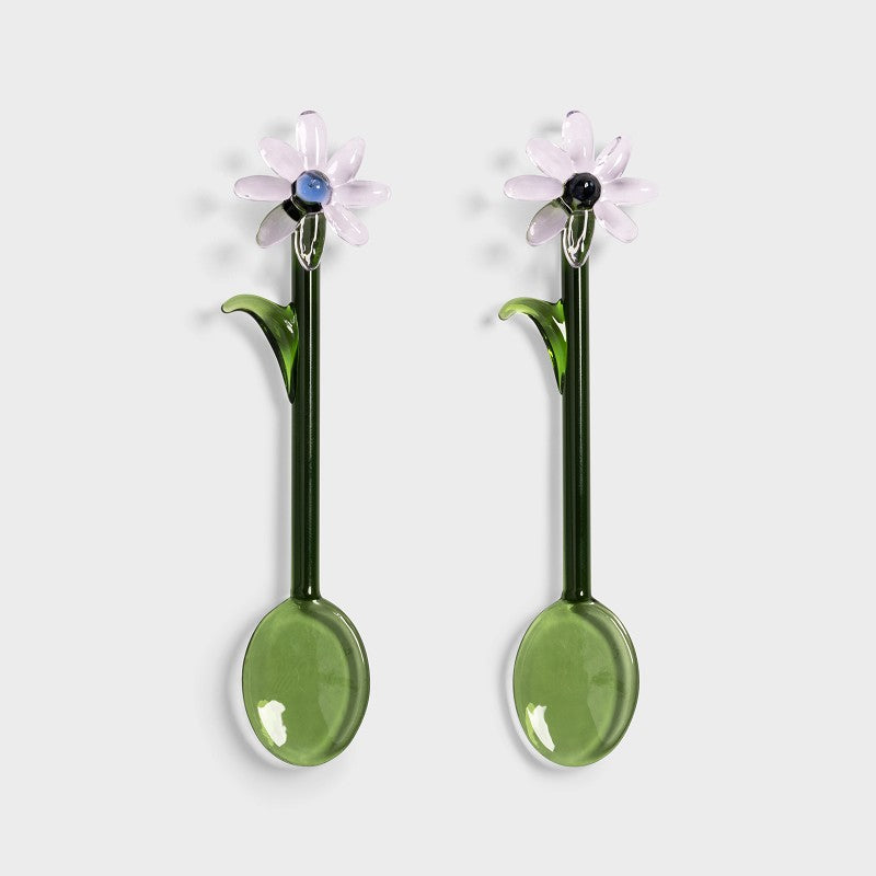 Spoon flora pink set of 2