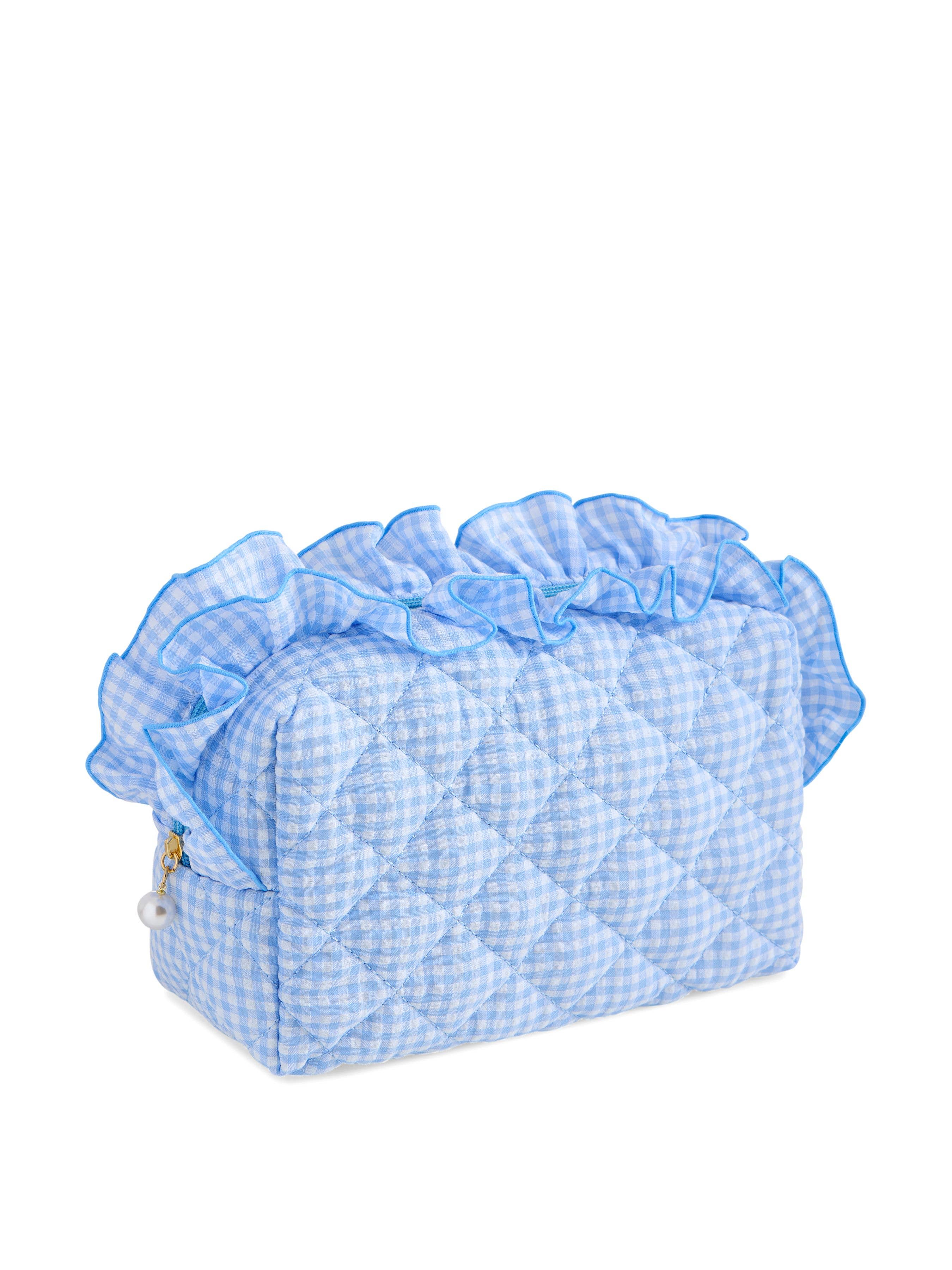 Elegant stor necessär med dragkedja: BLUE