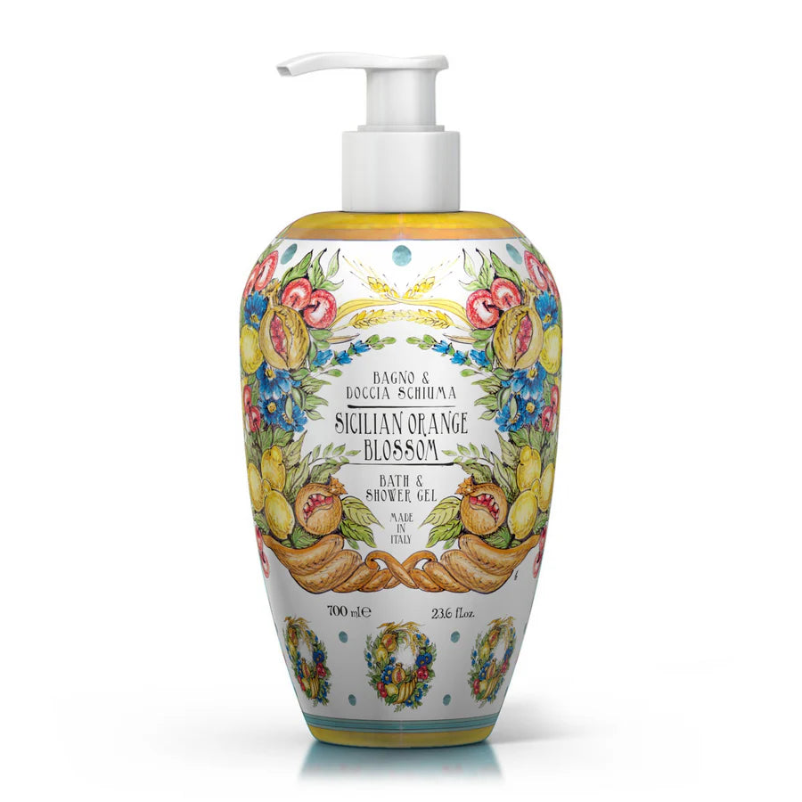 Sicilian orange blossom body wash 700ml