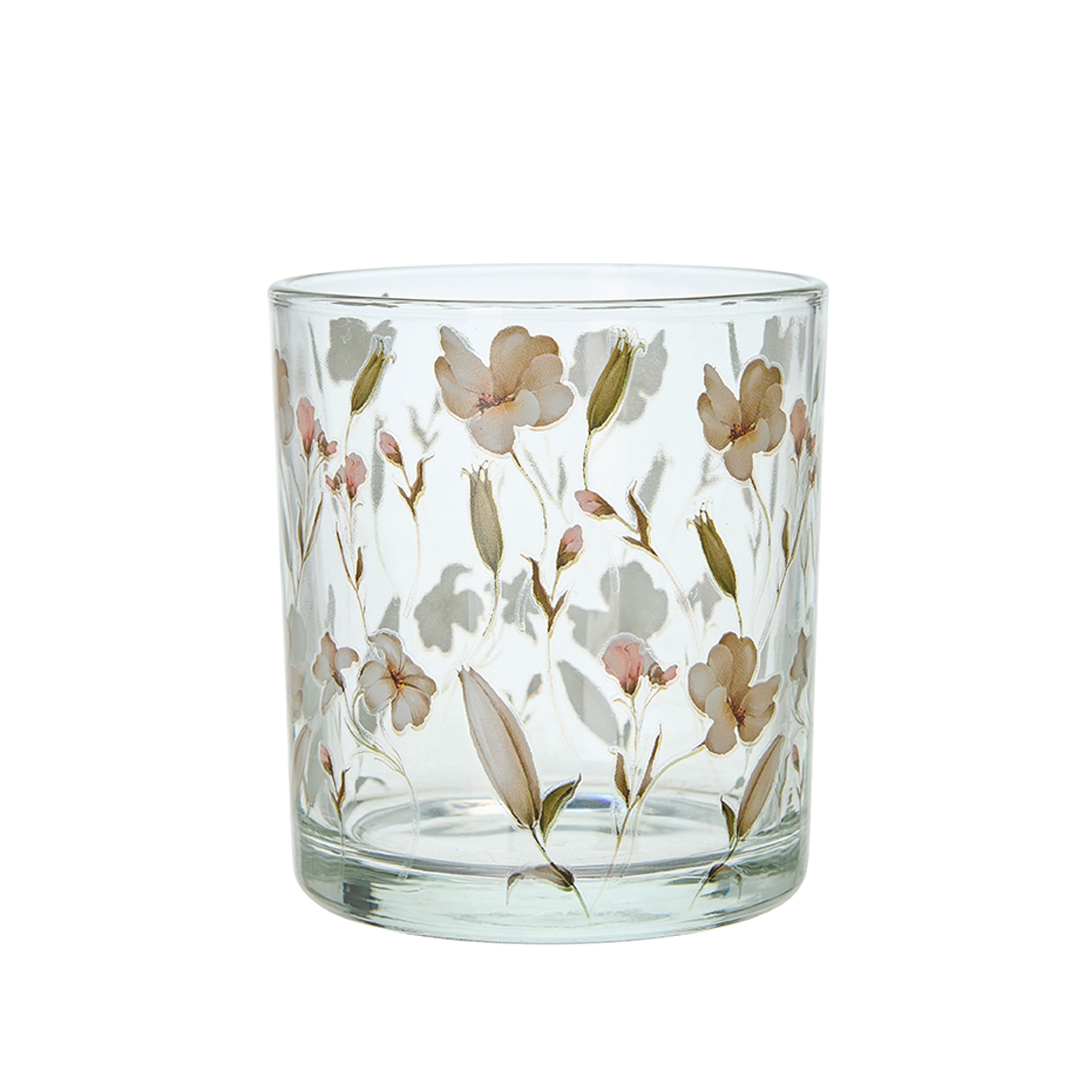 Ljuslykta/dricksglas Magnolia