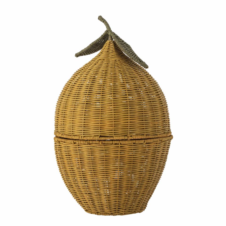 Lemon basket with lid