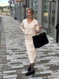 Load image into Gallery viewer, Anna set Cardigan + Dress  Beige

