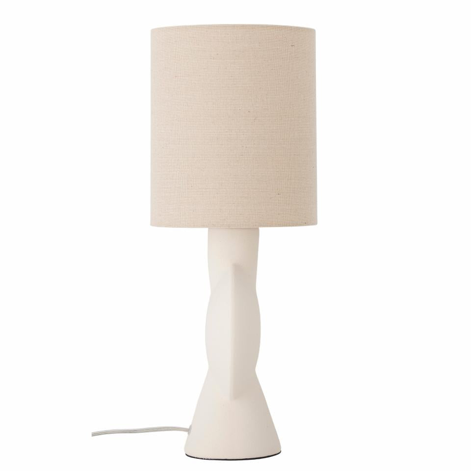 Sergio Table lamp, Nature, Stoneware