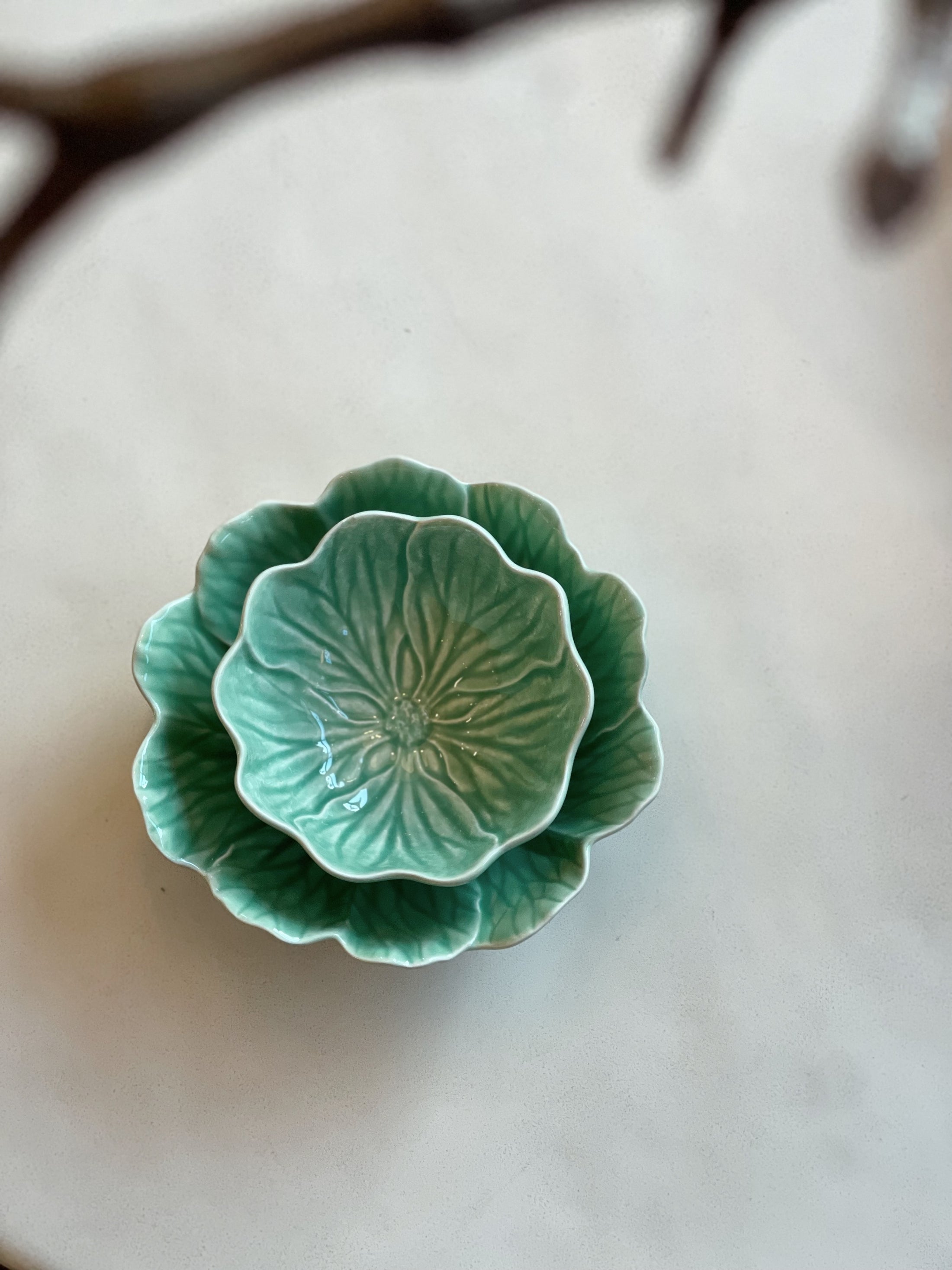 Flora skål grön 12,5 cm