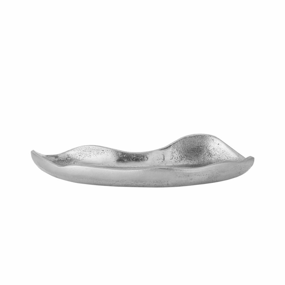 Marlice Tray, Silver, Aluminum