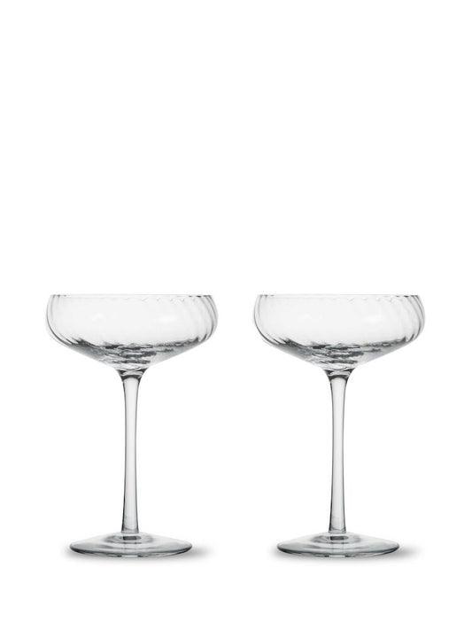 Champagnekupa Opacity, 2-pack clear