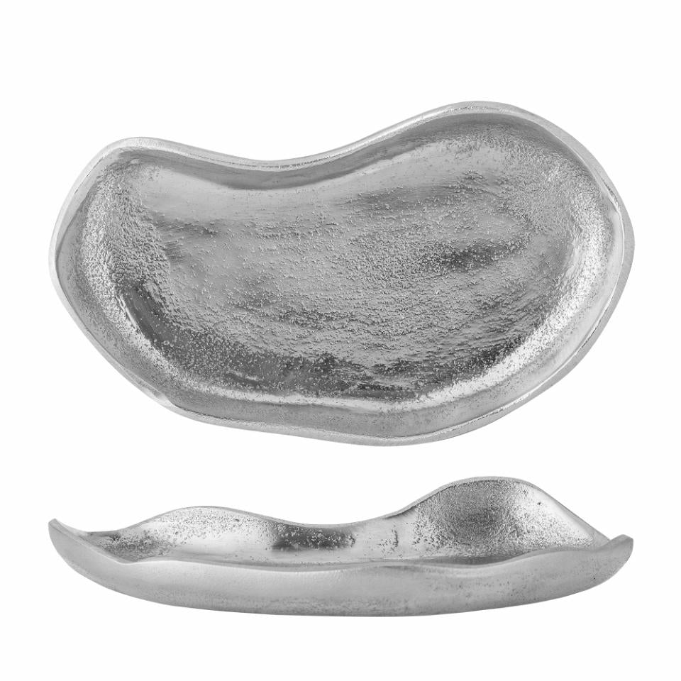 Marlice Tray, Silver, Aluminum