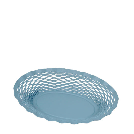 Brödkorg oval pastellblå 30 cm