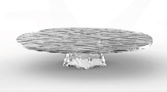 Gry Cake Stand Clear