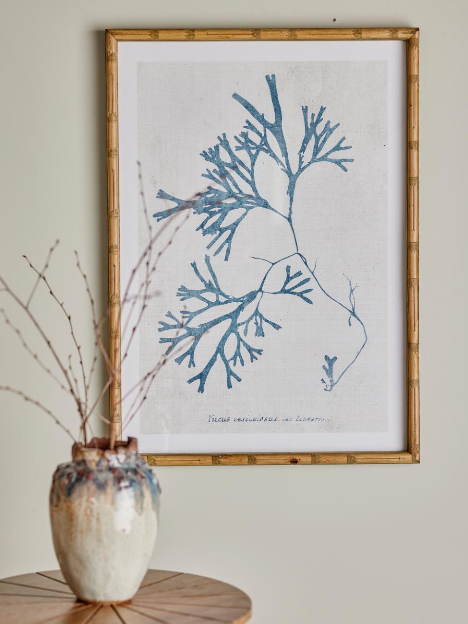 Sumner Illustration w/ Frame, Nature, Firwood