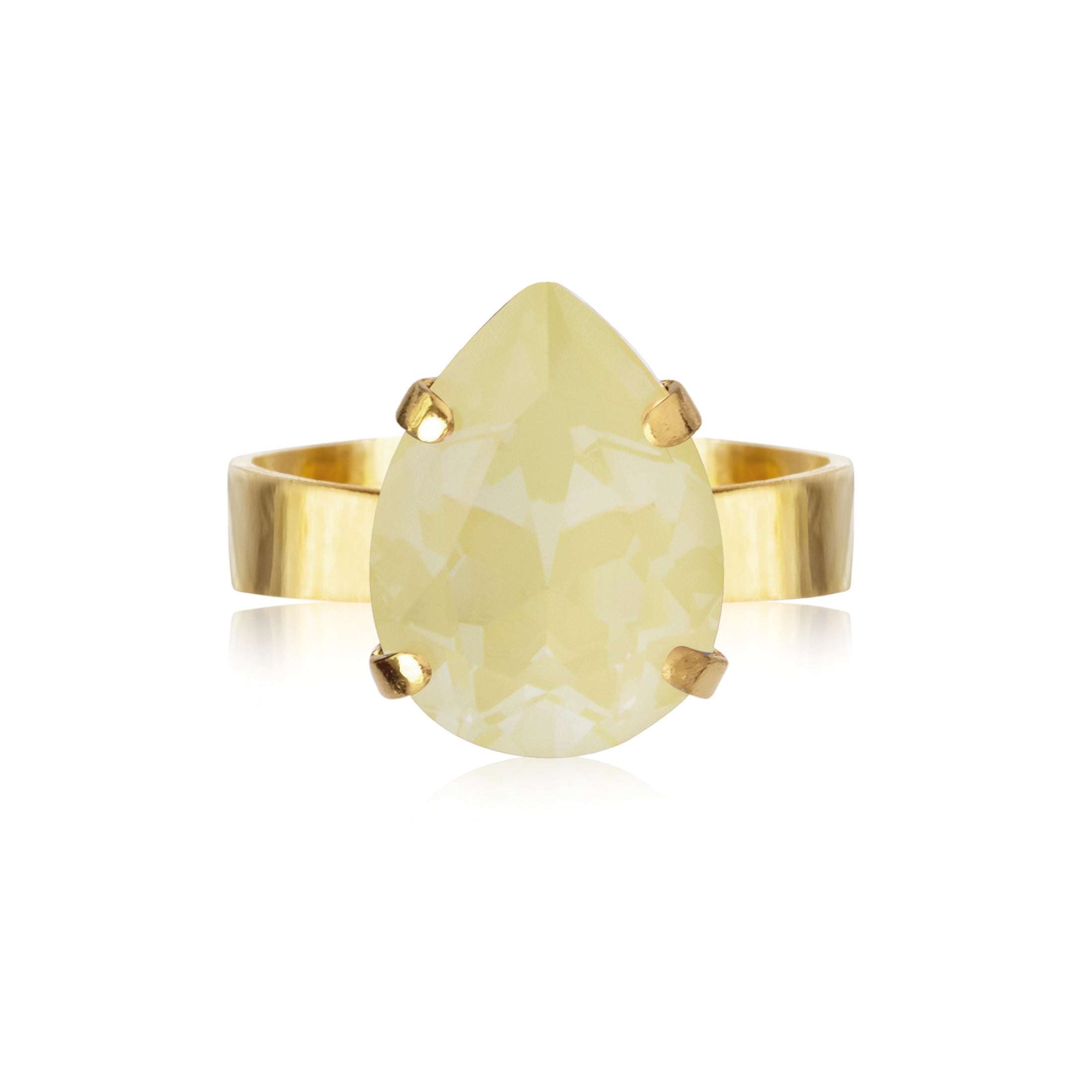 MINI DROP RING / SOFT YELLOW