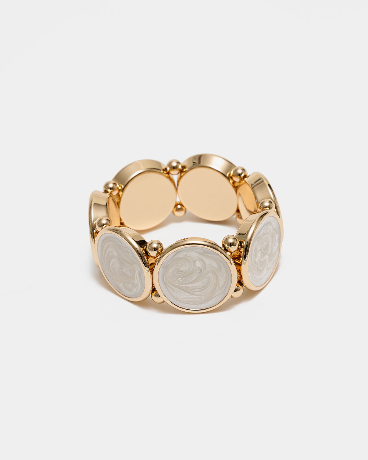 AVA PEARL ELASTIC BRACELET