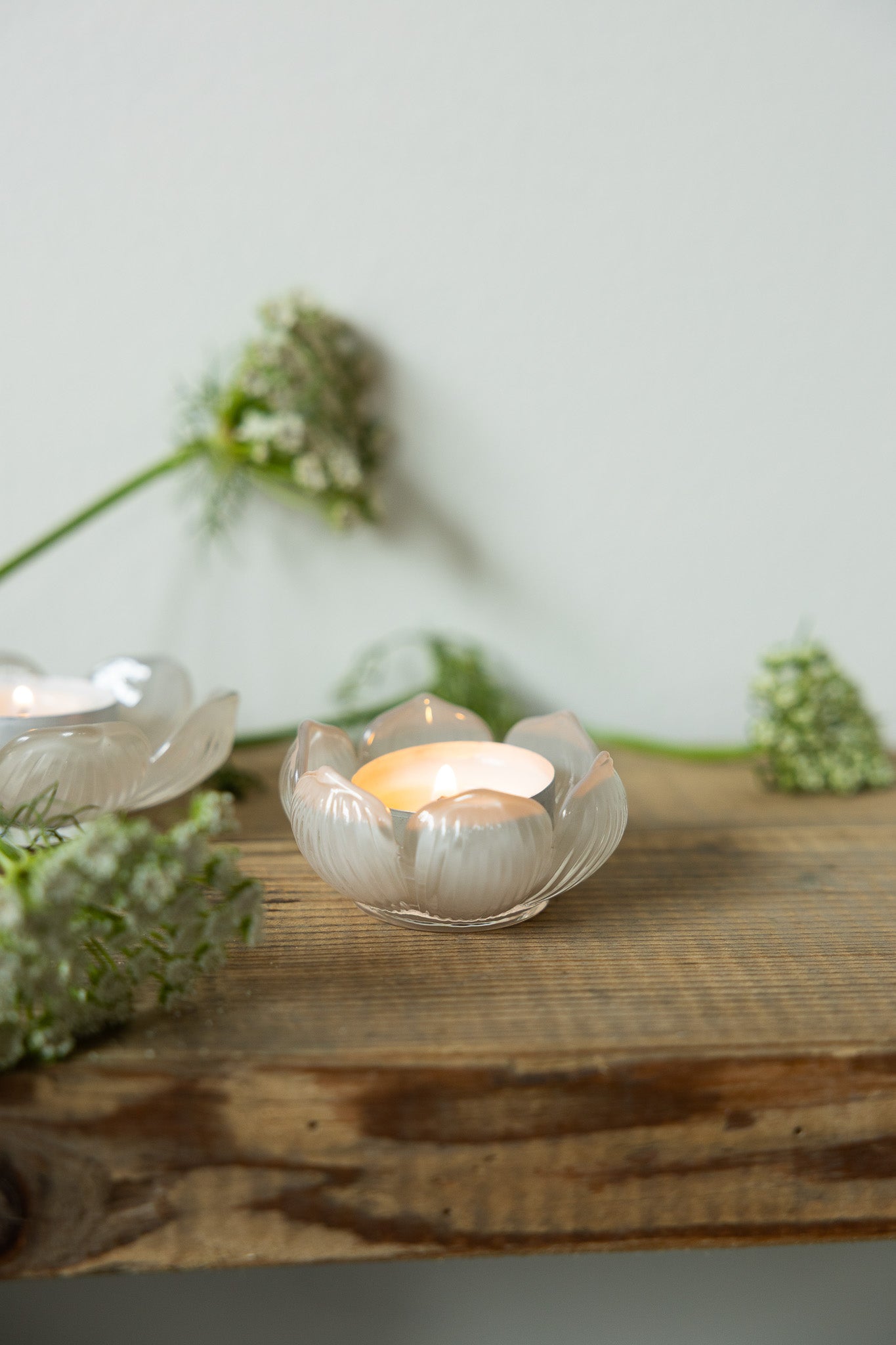 VISINGSÖ
Liten greige ljuslykta