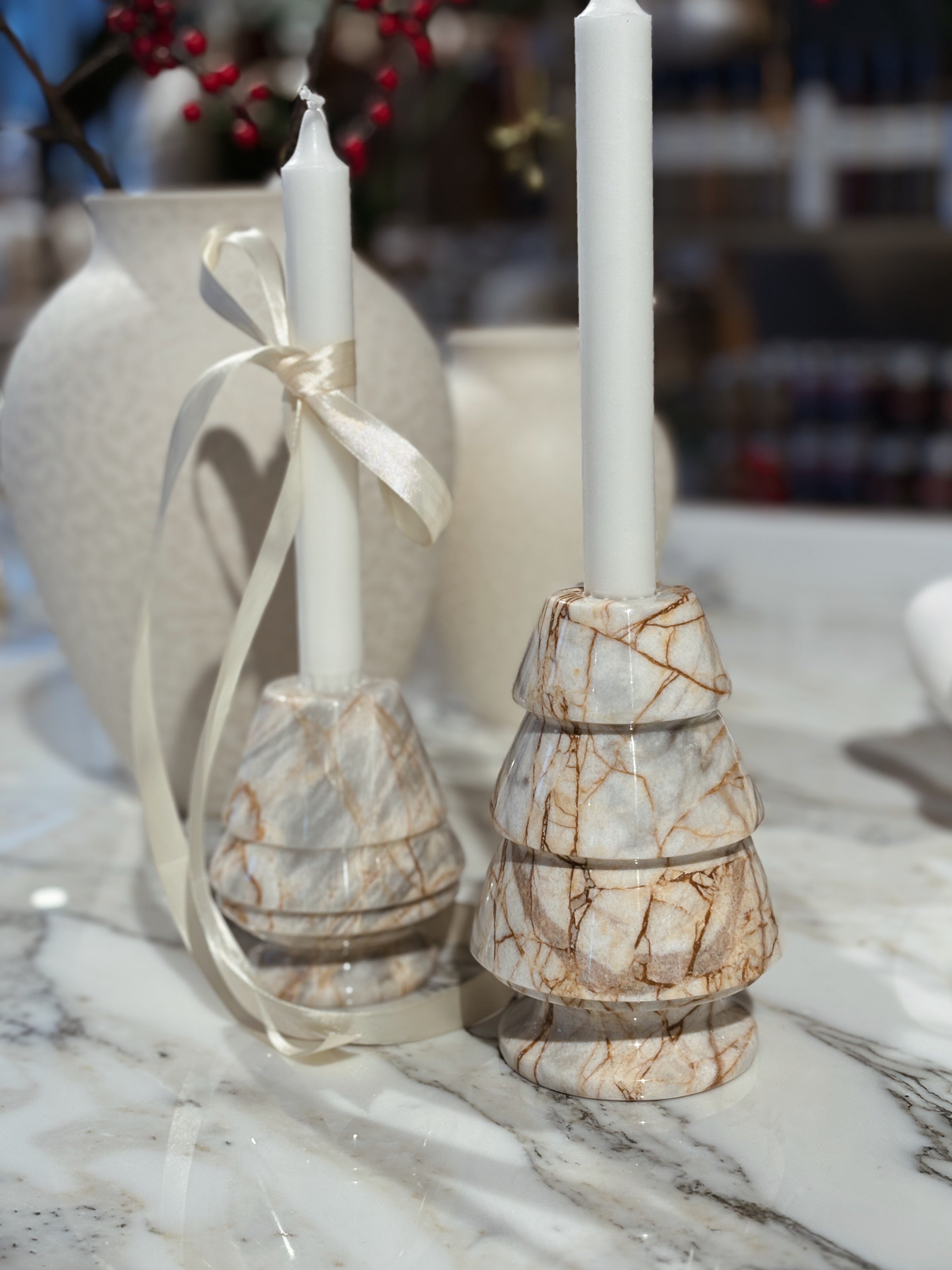 Seklet gran ljusstake nr 1