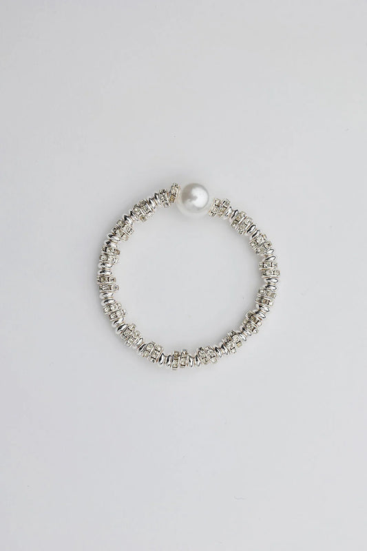 GLOW BRACELET ELASTIC SILVER