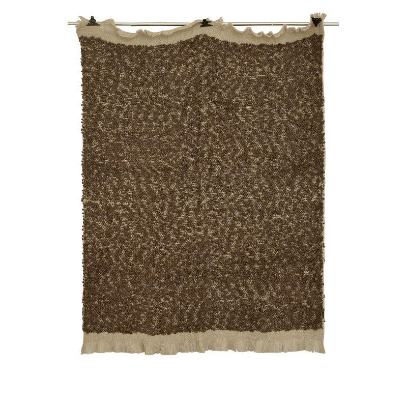 Boucle mohair Throw