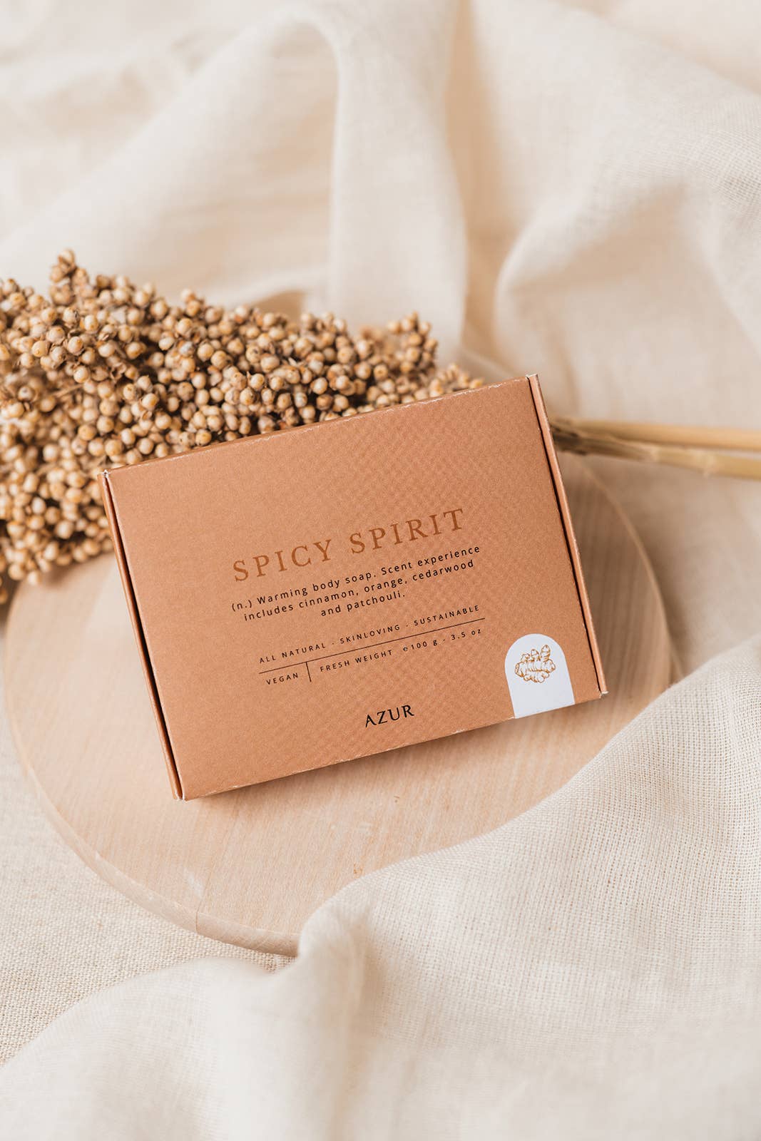 SPICY SPIRIT | body bar | naturlig tvål