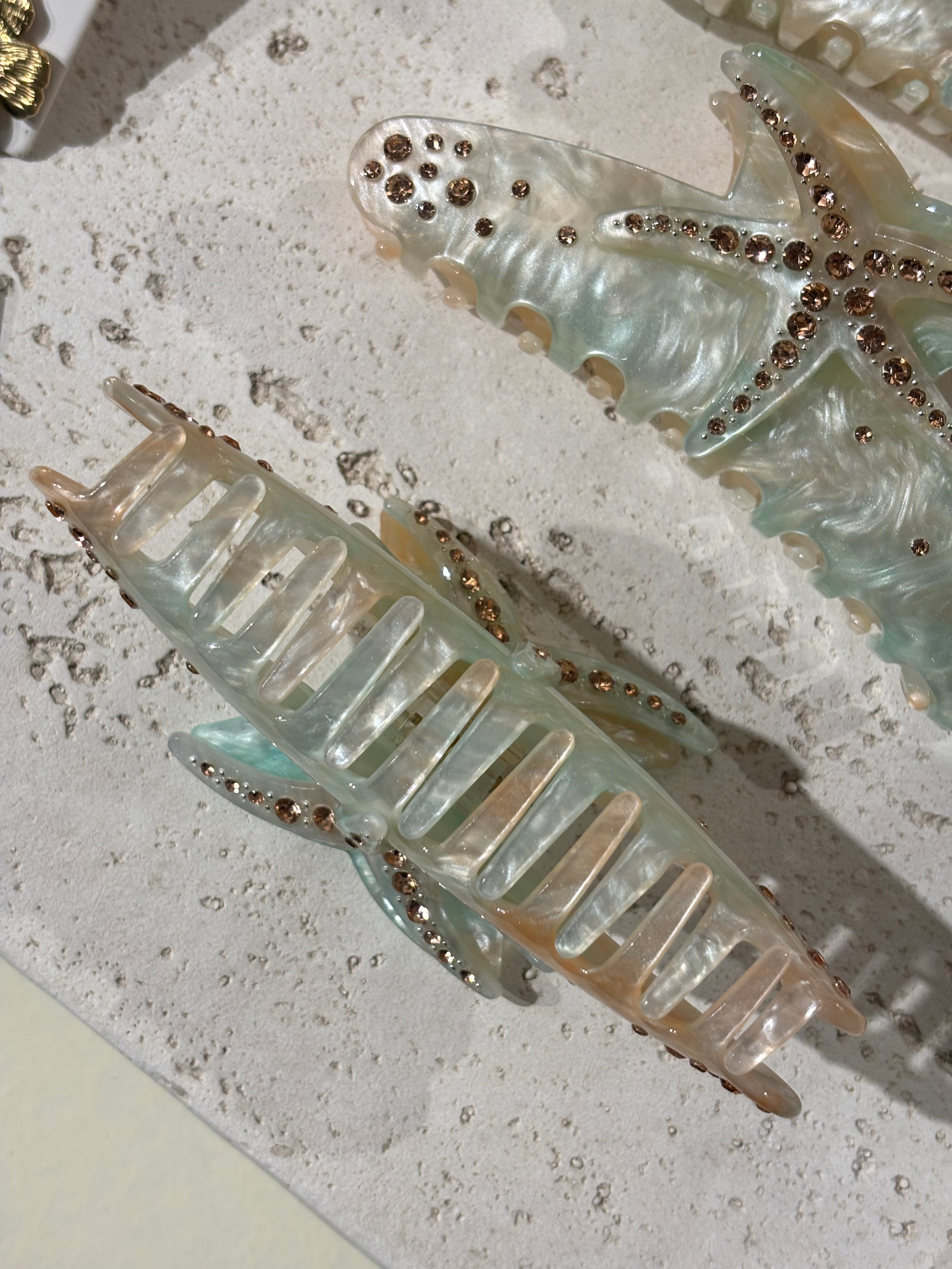Seastar strass klämma