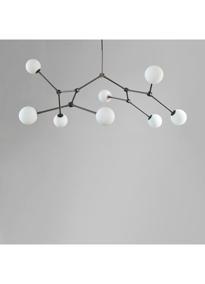 Drop Chandelier Bulp - Grey