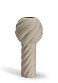 Load image into Gallery viewer, Twist Pillar Vase 34cm Sand
