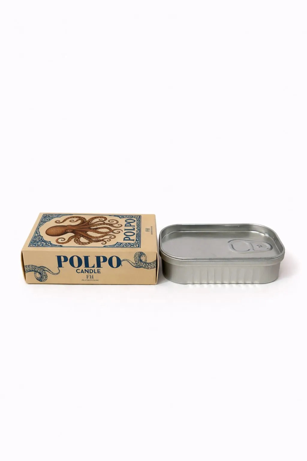 Polpo tin candle