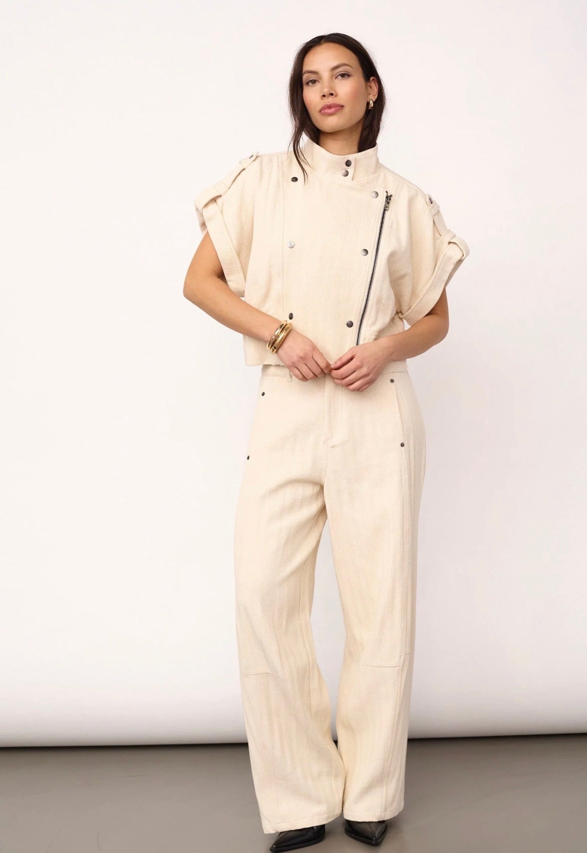 CALINCC VEST - CREME