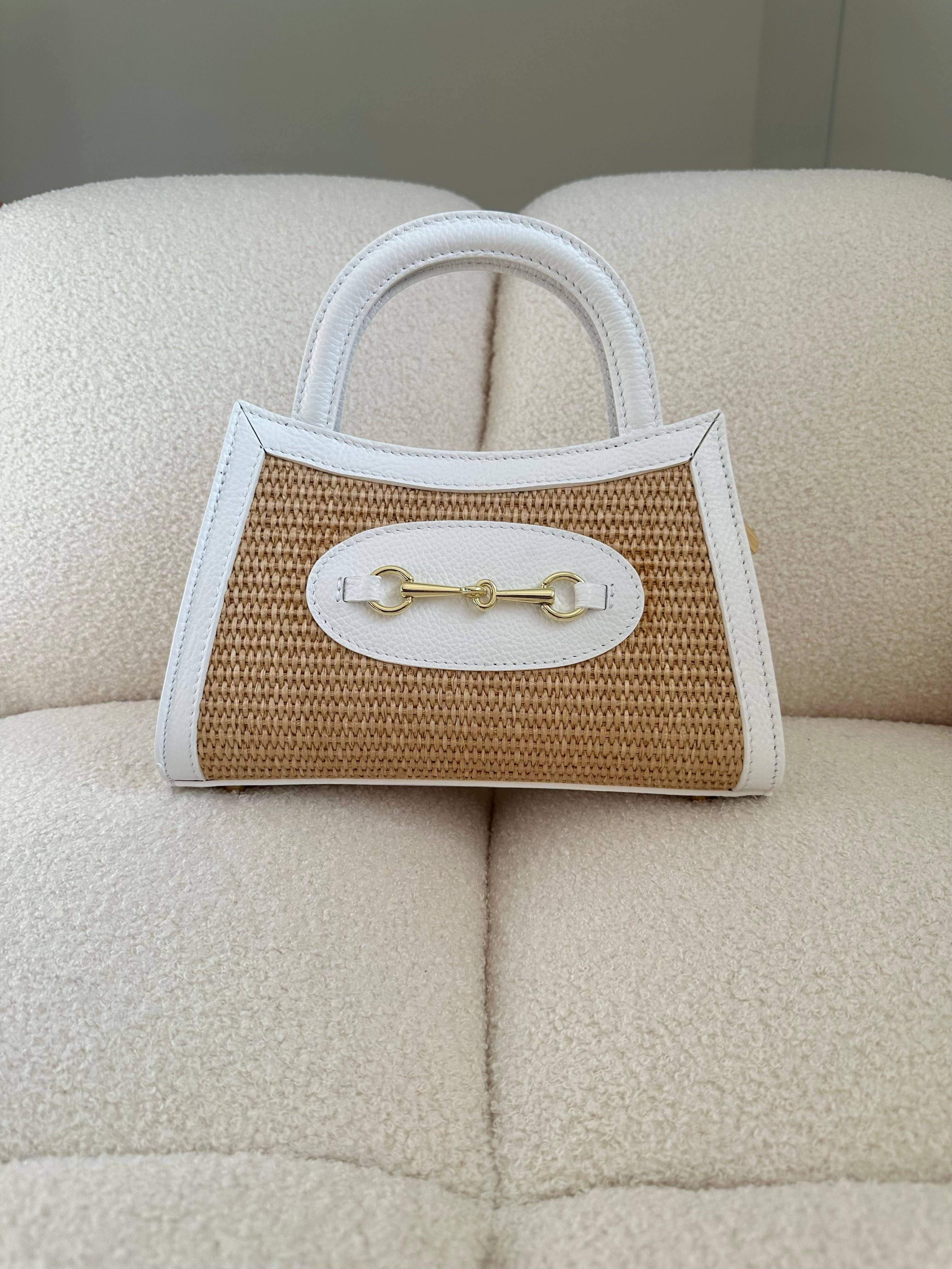 PANAREA- raffia: White (kopia)