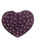 Load image into Gallery viewer, Love mockaväska med nitar : Bourgogne
