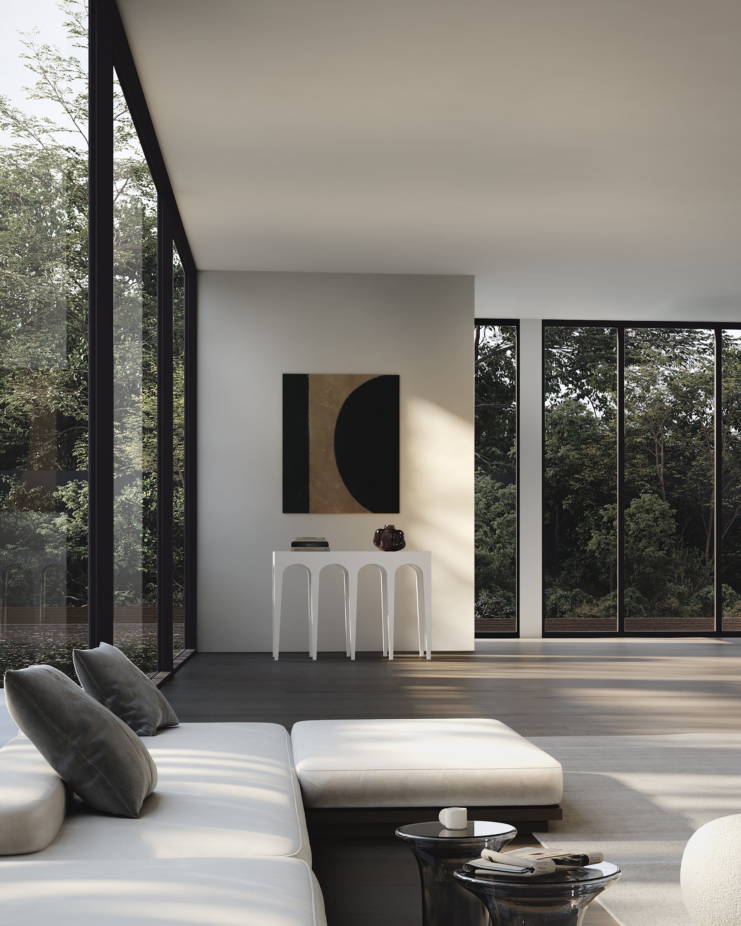 Bow Console - Birch BEST VARA.