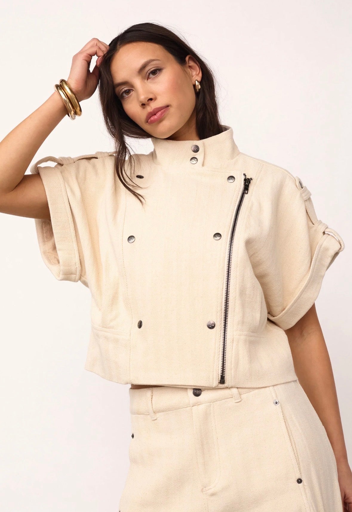 CALINCC VEST - CREME