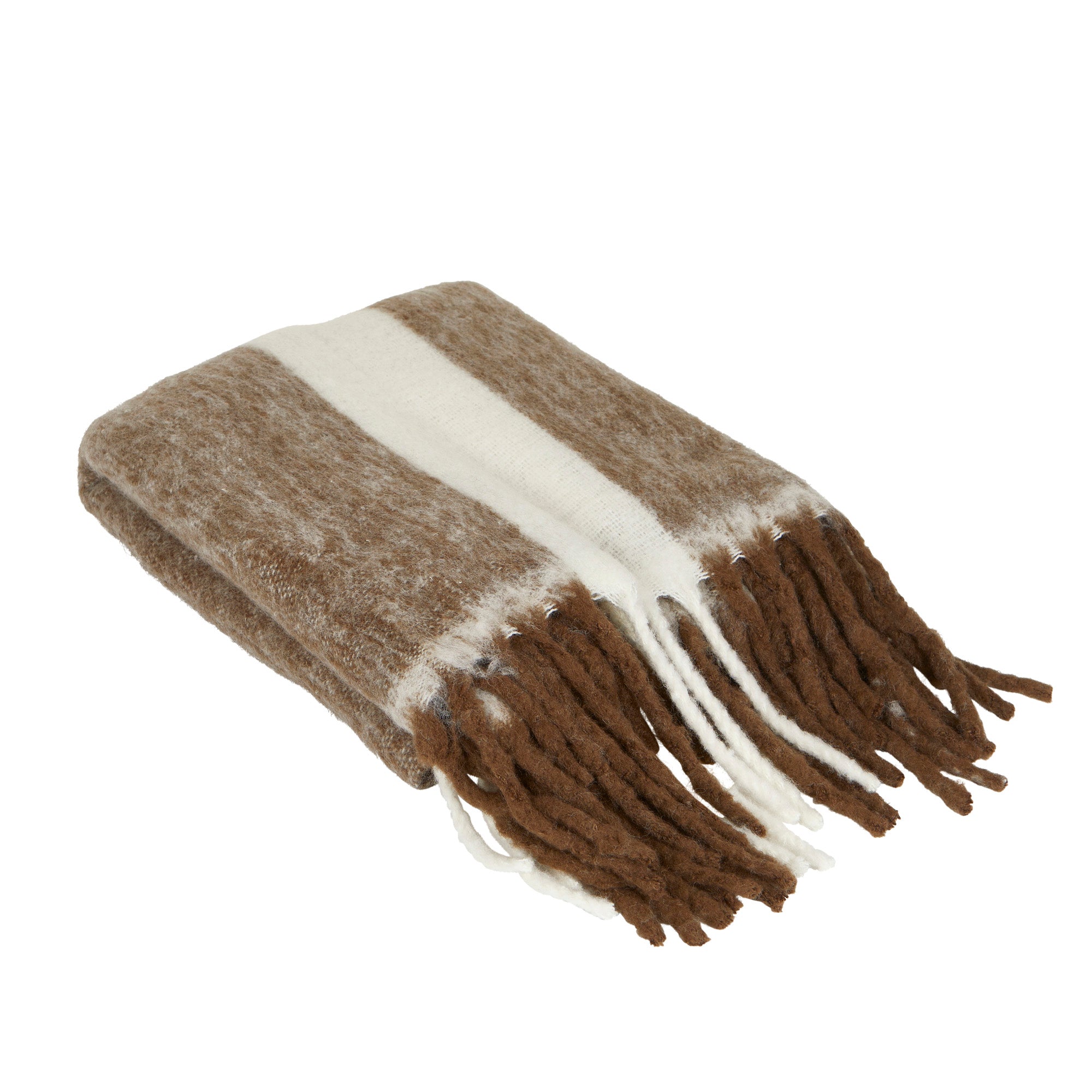 Brad Brun/beige pläd