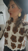 Load image into Gallery viewer, Eila virkad kofta Camel
