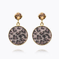 Load image into Gallery viewer, Chloe earrings gold leo
