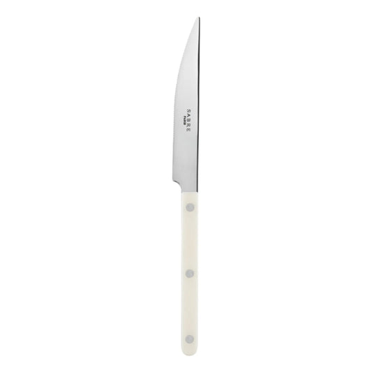 Sabre Paris Middagskniv shiny Bistrot Solid, Ivory