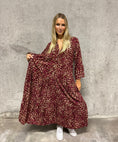 Load image into Gallery viewer, Leo dress Wine
