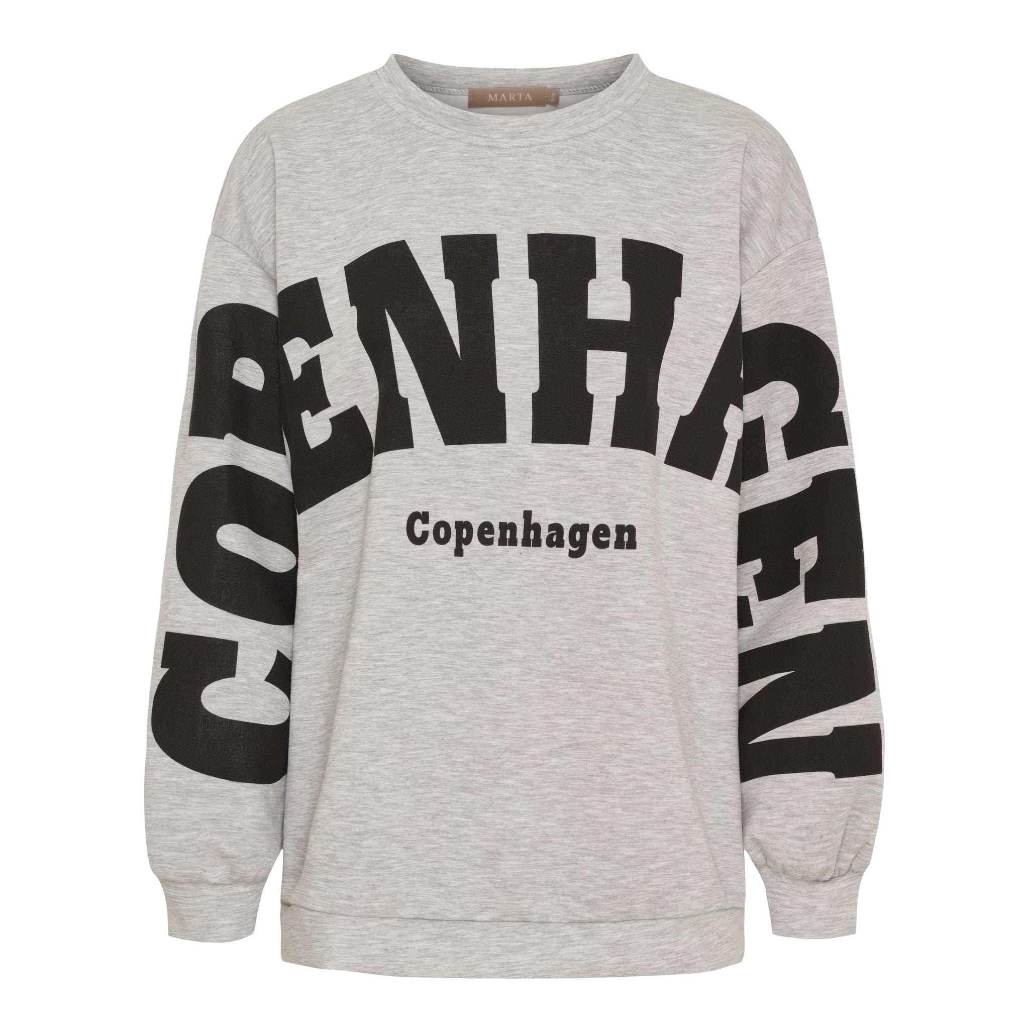 Mdc Hibiscus Copenhagen Sweatshirt Grå/Svart