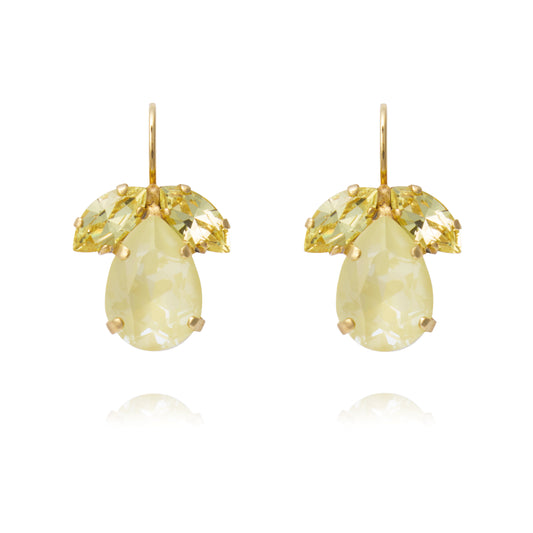 TIMO EARRINGS / SOFT YELLOW COMBO