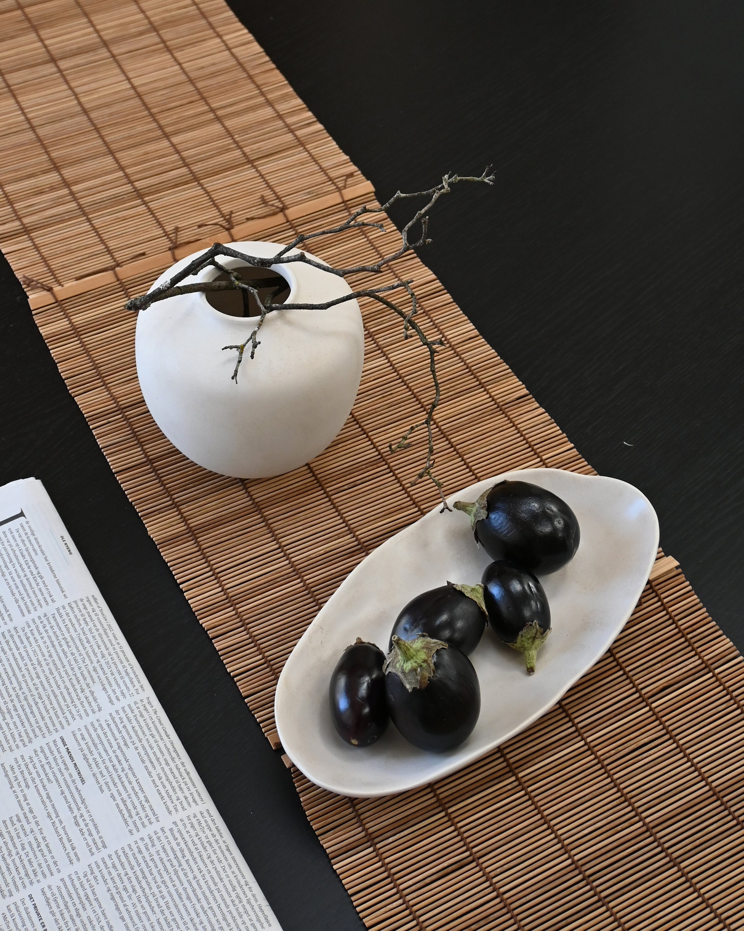 Native Oval Tray, Medio - Birch